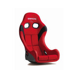 Bride ZIEG IV Bucket Seat, Red, FRP (HB1BSF)