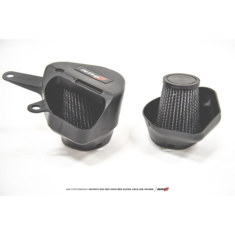 AMS Performance INFINITI Q50/Q60 Red ALPHA Cold Air Intake Kit (ALP.28.08.0001-1)