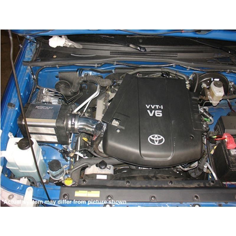 Injen 05-09 Tacoma X-Runner 4.0L V6 w/ Power Box Wrinkle Black Power-Flow Air Intake System (PF2056WB)