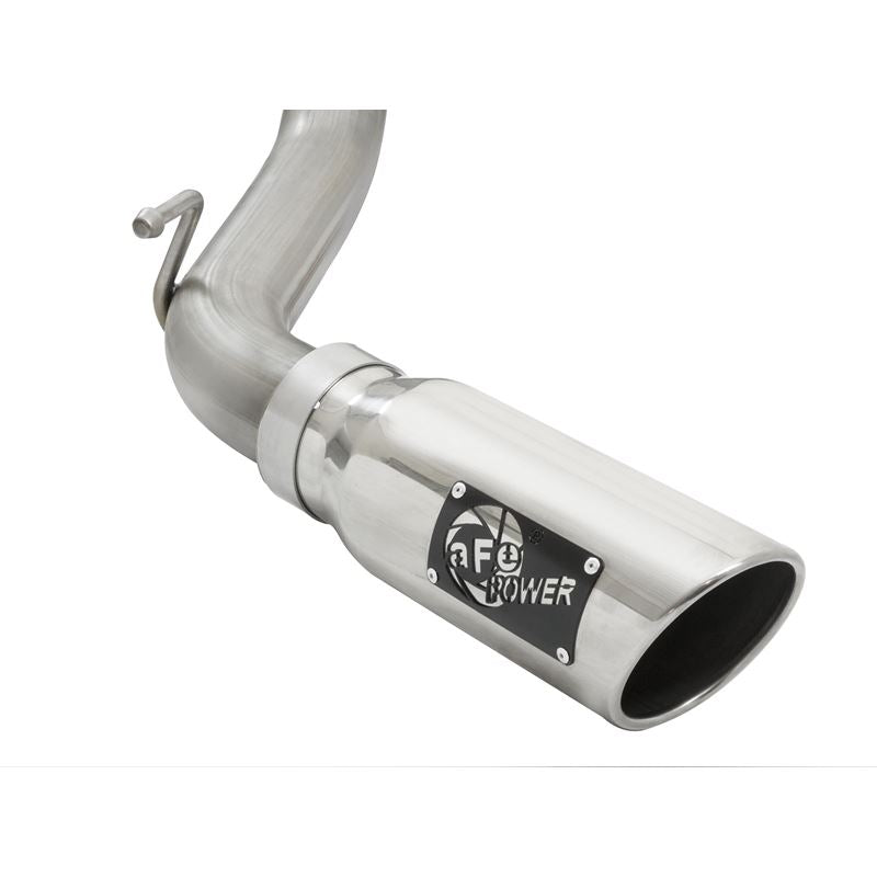 aFe MACH Force-Xp 3 IN 409 Stainless Steel Cat-Back Exhaust System w/Polished Tip (49-46026-P)