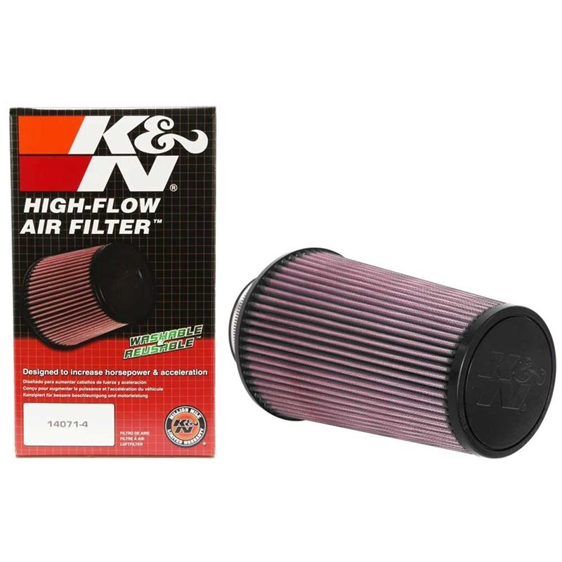 K&N Universal Clamp On Air Filter (RU-3690)