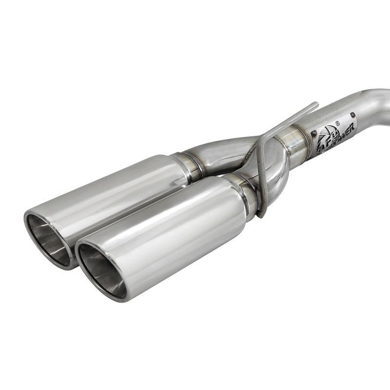 aFe Vulcan Series 3 IN 304 Stainless Steel Cat-Back Exhaust System w/ Polished Tips (49-34105-P)