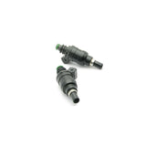 Deatschwerks Set of 2 800cc Low Impedance Injectors Mazda RX7 FC 1.3T 1986-1987 (42M-03-0800-2)