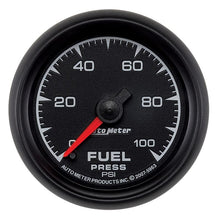 Load image into Gallery viewer, AutoMeter ES 52mm 0-100 PSI Fuel Pressure Gauge (5963)