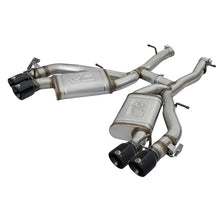 Load image into Gallery viewer, aFe MACH Force-Xp 3 IN 304 Stainless Steel Axle-Back Exhaust System w/Black Tip (49-34068-B)