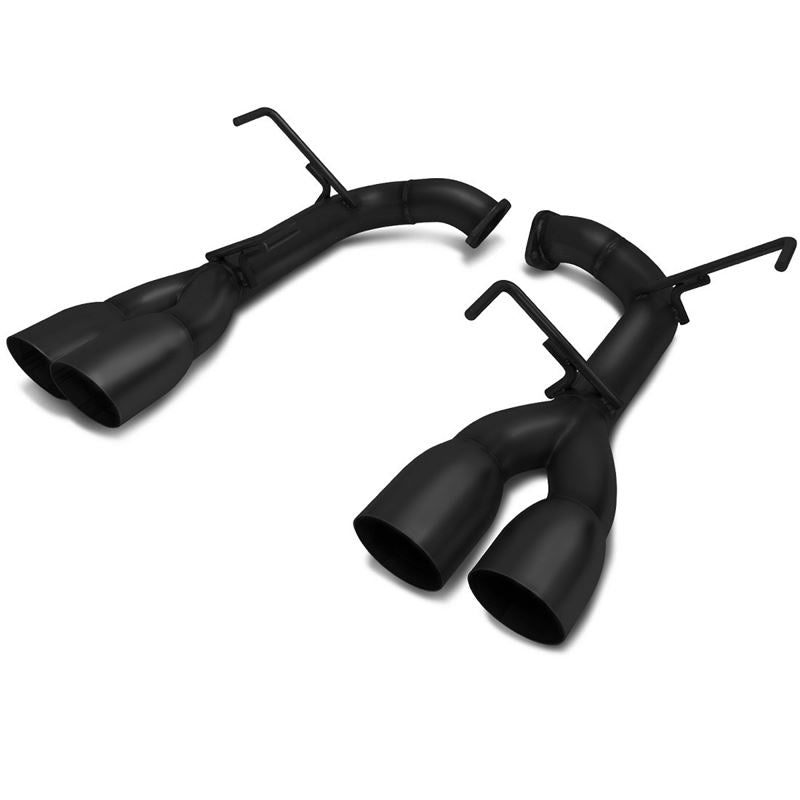 Blox Racing T304 Muffler Delete Exhaust System for 2015+ Subaru WRX/ STI Matte Black (BXEX-51104-BK)