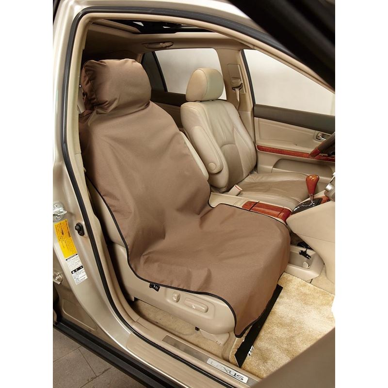 3D Maxpider UNIVERSAL BUCKET SEAT GUARD SIZE:23.6"Wx58.3"H BROWN (3142-18)