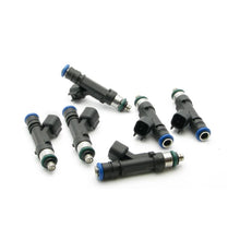 Load image into Gallery viewer, Deatschwerks Set of 6 800cc Injectors (non turbo) 2.7L 3.4L 3.6L 1998-2005, Jeep Wrangler 4.0L L6 (18U-01-0800-6)