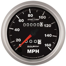 Load image into Gallery viewer, AutoMeter Sport-Comp II 3-3/8in 160MPH Mechanical Speedometer (3693)