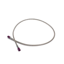 Load image into Gallery viewer, ZEX 24 In (2 FT) Long -3AN Braided Hose with Purple Ends (NS6568)