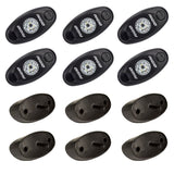 Rigid Industries Rock Light Kit- Amber (6 lights) (400293)