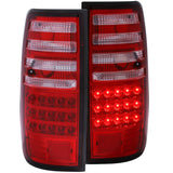 ANZO USA 1991-1997 Toyota Land Cruiser Fj LED Taillights Red/Clear (311095)