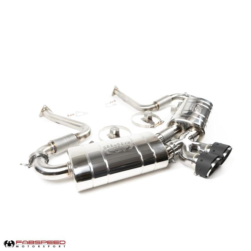 Fabspeed 986 Boxster Maxflo Performance Exhaust System (97-04) (FS.POR.9861.MAXSC)