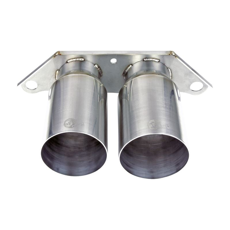 aFe MACH Force-Xp 4 IN Brushed Finish OE Replacement Exhaust Tips for 2014-2016 Porsche 911(49C36435-H)