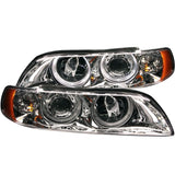 ANZO USA 1997-2001 BMW 5 Series Projector Headlights w/ Halo Chrome (121018)