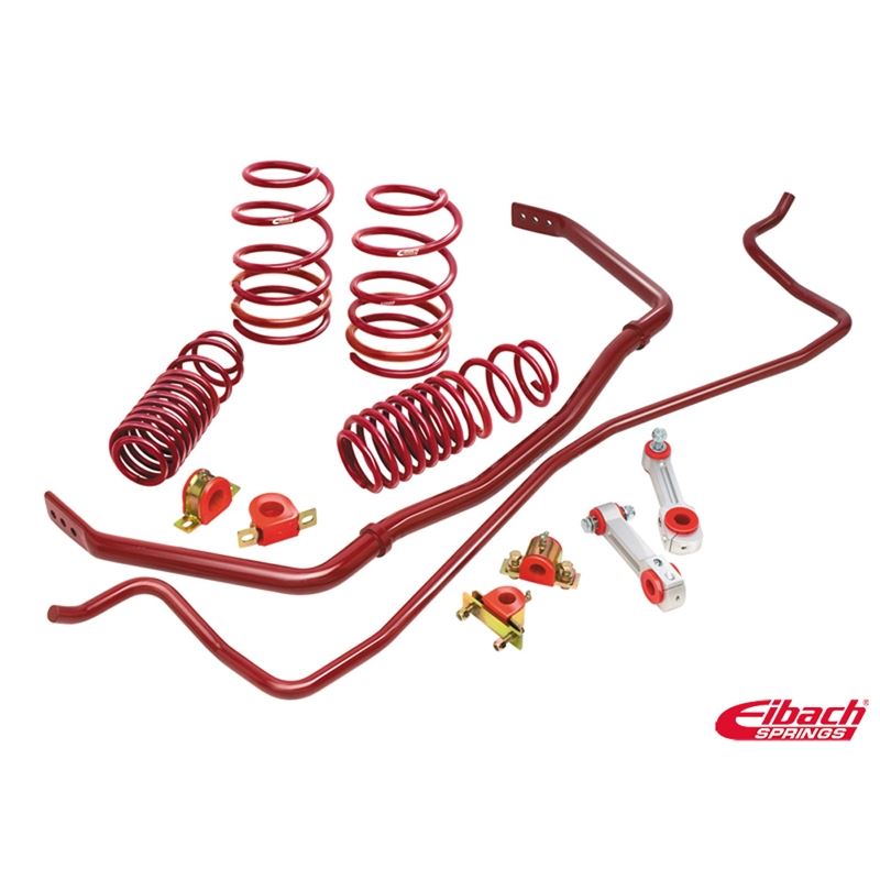 Eibach Springs Coil Spring Lowering Kit / Stabilizer Bar Kit for 1999-2004 Ford Mustang (4.1035.881)