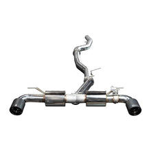 Load image into Gallery viewer, Injen Technology Stainless Steel Cat-Back Exhaust System w/ Carbon Fiber Tips for 20-22 Toyota GR Supra (SES2300CF)