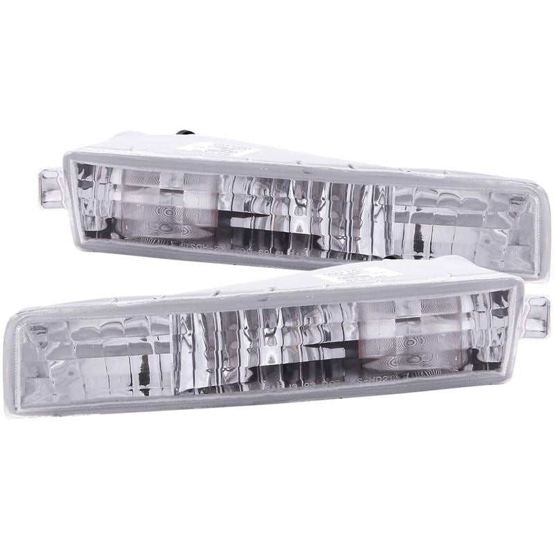 ANZO USA 1997-2001 Honda Prelude Euro Parking Lights Chrome (511012)