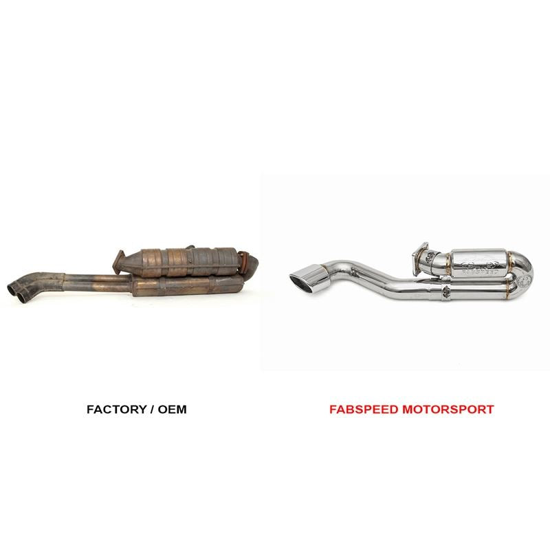 Fabspeed 911 Turbo 930 Supercup Race Exhaust System (76-89)(FS.POR.911T.SCUPSQ)