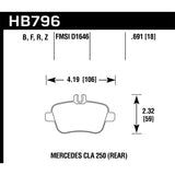 Hawk Performance Performance Ceramic Brake Pads (HB796Z.691)