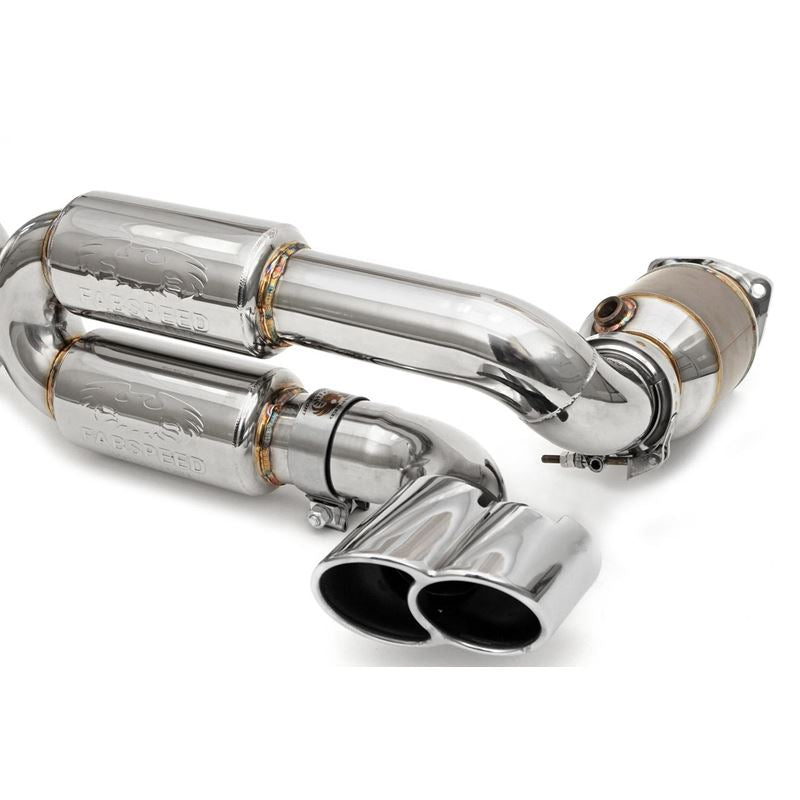 Fabspeed 996 Turbo Supersport 70mm X-Pipe Exhaust System (00-05) (FS.POR.996T.SSRX)