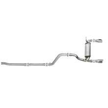 Load image into Gallery viewer, aFe Rebel Series 2-1/2 IN 409 Stainless Steel Cat-Back Exhaust w/ Polished Tips (49-48076-P)