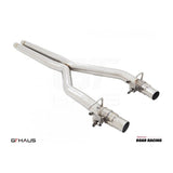 GTHAUS Section 2 (Catback X-Pipe with Factory Control) Stainless for 2015-2019 Dodge Charger(DD0233001)