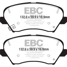 Load image into Gallery viewer, EBC Redstuff Ceramic Low Dust Brake Pads (DP32232C)