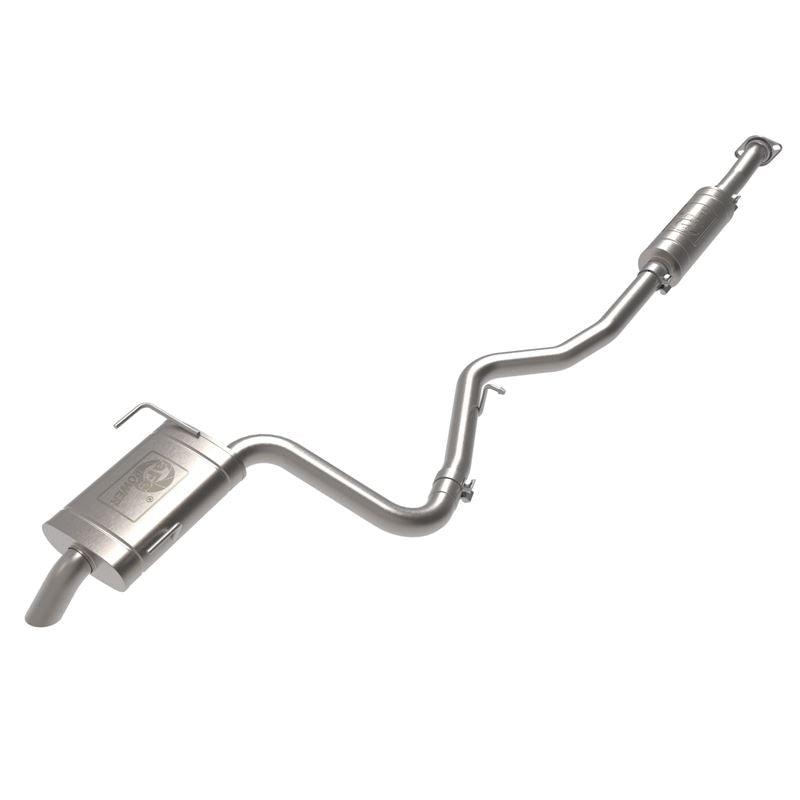 Takeda 2-1/2 IN 304 Stainless Steel Cat-Back Exhaust System (49-36808)