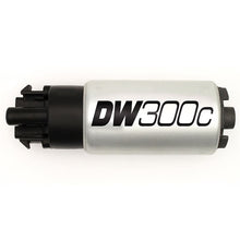 Load image into Gallery viewer, Deatschwerks DW300C series, 340lph compact fuel pump w/ mounting clips (9-309)