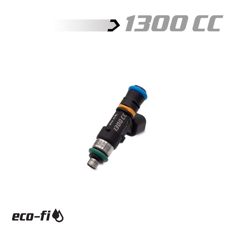 Blox Racing Eco-Fi Street Injectors 1300cc/min Honda K Series (Single Injector) (BXEF-06514-1300-SP)