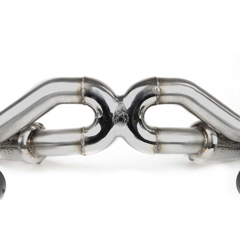 Fabspeed 718 GT4/GTS/Spyder Valvetronic X-Pipe Exhaust System (20+) (FS.POR.718GT4.VLVB)