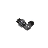 Snow Performance -8 ORB to -8AN 90 Degree Swivel Fitting (Black) (SNF-60889)