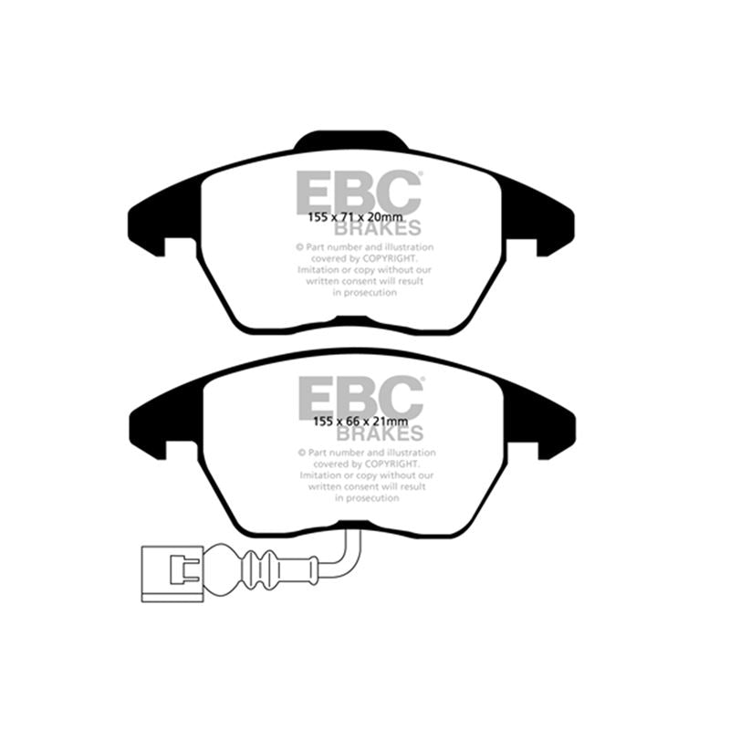 EBC Yellowstuff Street And Track Brake Pads (DP41945R)