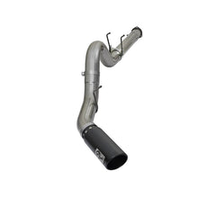 Load image into Gallery viewer, aFe Large Bore-HD 5 IN 409 Stainless Steel DPF-Back Exhaust System w/Black Tip (49-43090-B)