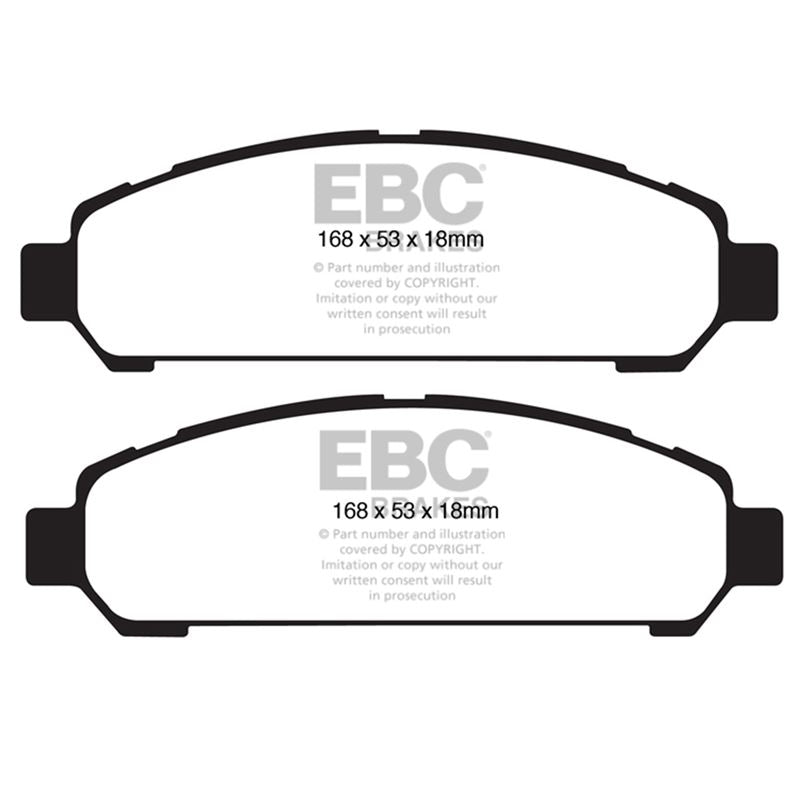 EBC Yellowstuff Street And Track Brake Pads (DP41851R)