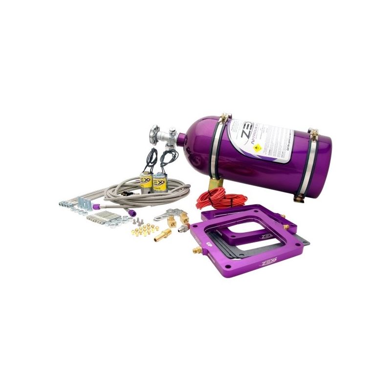 ZEX Square Flange Dual Perimeter Plate Nitrous System (82185)