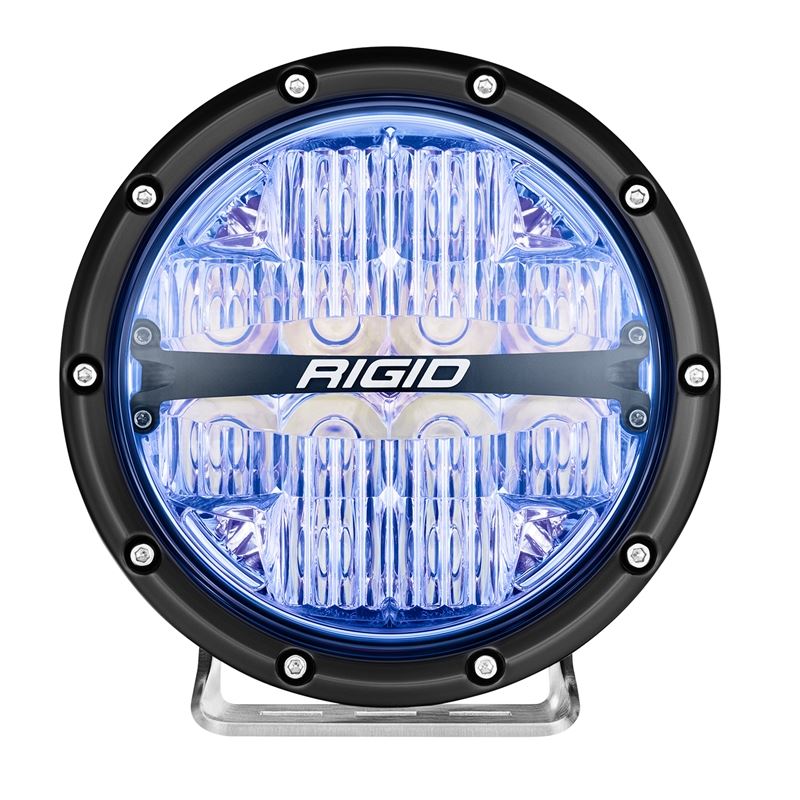 Rigid Industries 360-Series 6in LED Off-Road Drive Beam - RGBW (Pair) (36411)