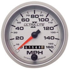 Load image into Gallery viewer, AutoMeter Ultra-Lite II 3-3/8in 160MPH Mechanical Speedometer (4993)