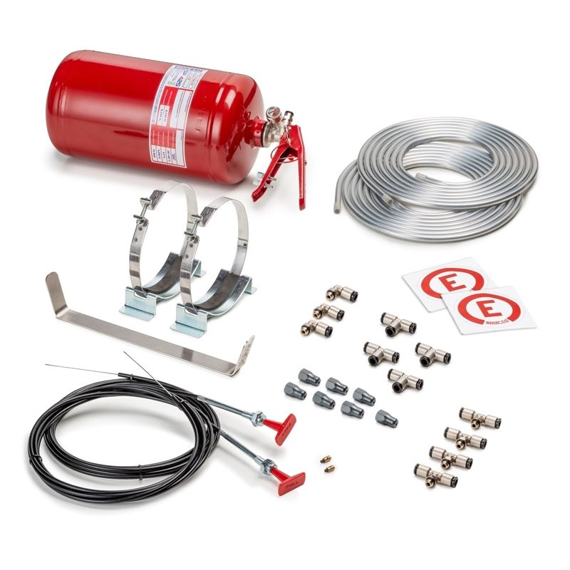 Sparco 4.25 Liter Mechanical Steel Extinguisher System (014772MSL)