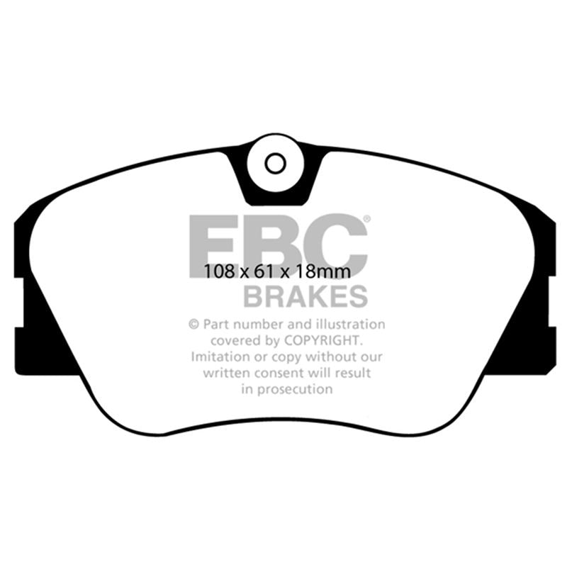 EBC Greenstuff 2000 Series Sport Brake Pads (DP2577)