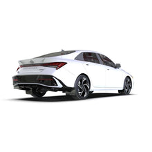 Load image into Gallery viewer, Rally Armor Black Mud Flap White Logo for 2024 Hyundai Elantra (MF119-UR-BLK-WH)