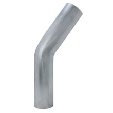 Load image into Gallery viewer, HPS 4.5&quot; OD 35 Degree Bend 6061 Aluminum Elbow Pipe 15 Gauge w/ 6&quot; CLR (AT35-450-CLR-6)