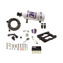 Load image into Gallery viewer, Nitrous Express Q-Jet/Holley Spread Bore Hitman Plus Nitrous Kit (50-200HP) w/5lb Bottle (40081-05)