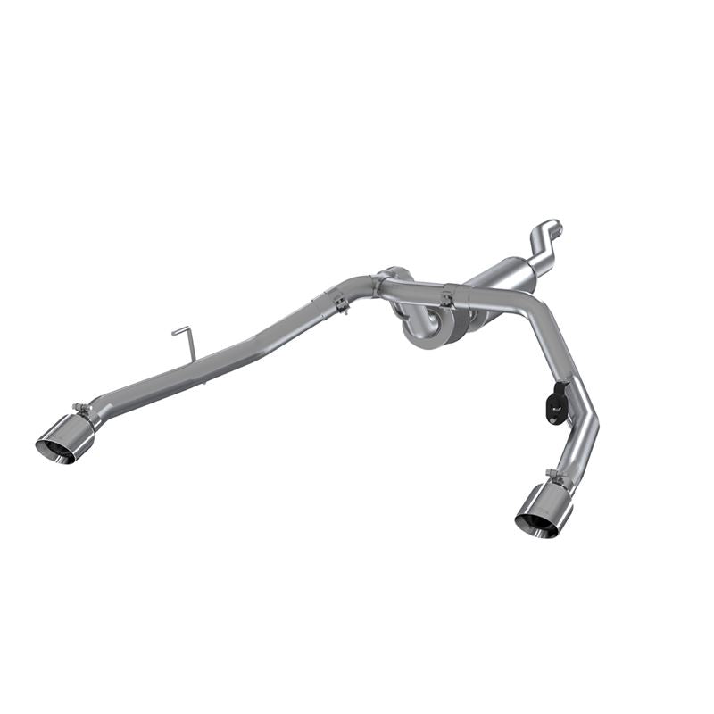 MBRP Exhaust 2.5" Cat Back, Dual Rear Exit, AL (S5538AL)