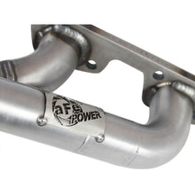 Load image into Gallery viewer, aFe Twisted Steel 409 Stainless Steel Shorty Header (48-46203)