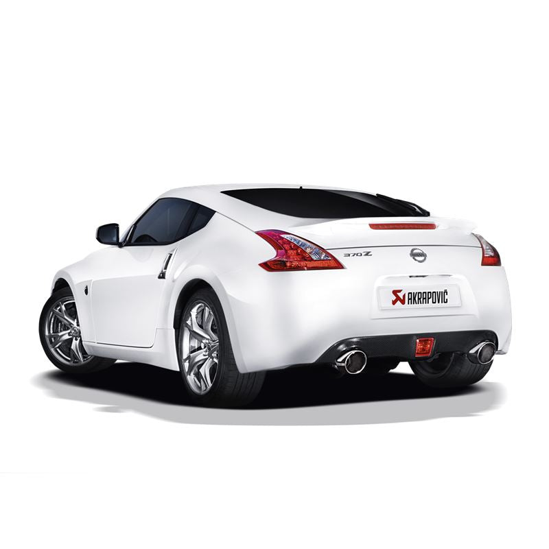 Akrapovic 09-17 Nissan 370Z Evolution Line Cat Back (SS) (Req. Tips) (ME-NI/SS/1)