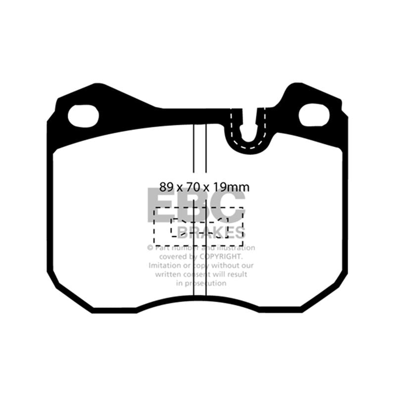 EBC Greenstuff 2000 Series Sport Brake Pads (DP2345)