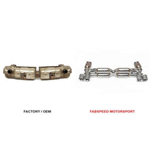 Load image into Gallery viewer, Fabspeed 997 Turbo Supersport 70mm X-Pipe Exhaust System (06-09) (FS.POR.997T.SSRXP)