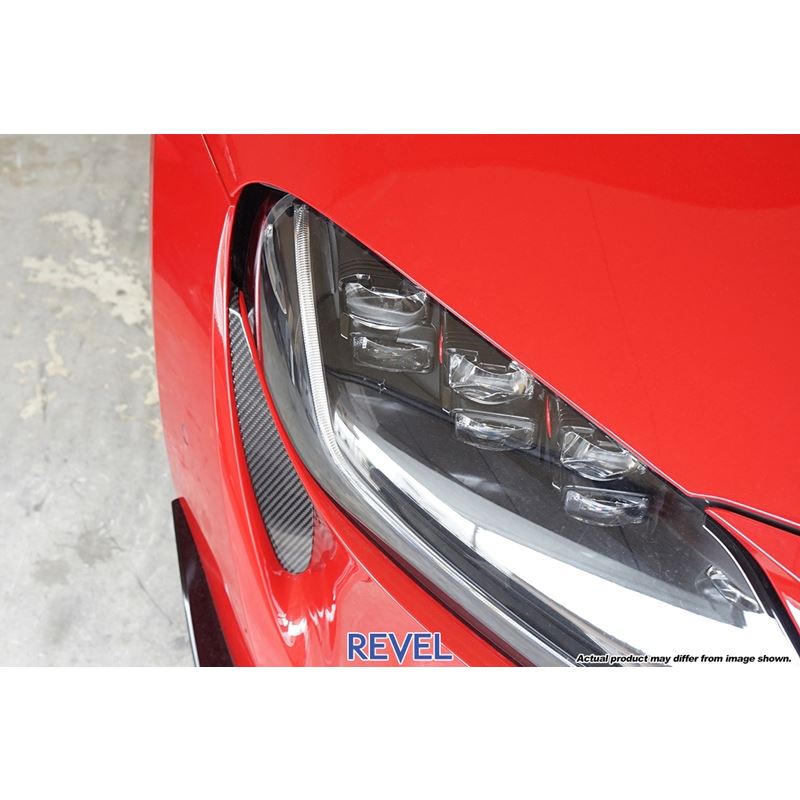 Revel GT Dry Carbon Front Fog Lamp Cover for 2020+ Toyota GR Supra *2 PCS (1TR4GT0AT09)